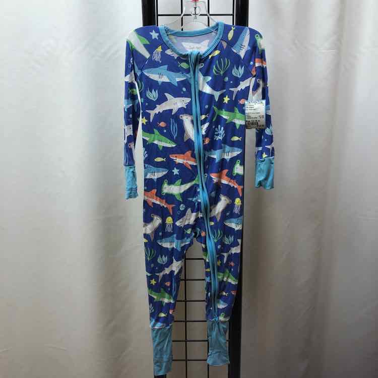Little sleepies Blue Patterned Child Size 12-18 m Boy's Pajamas
