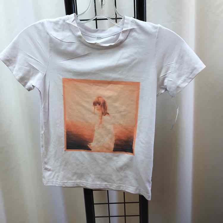 White Character Child Size 6/7 Girl's Shirt