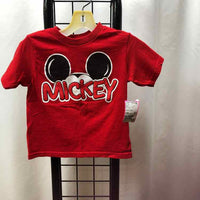 Disney Red Logo Child Size 2 Boy's Shirt