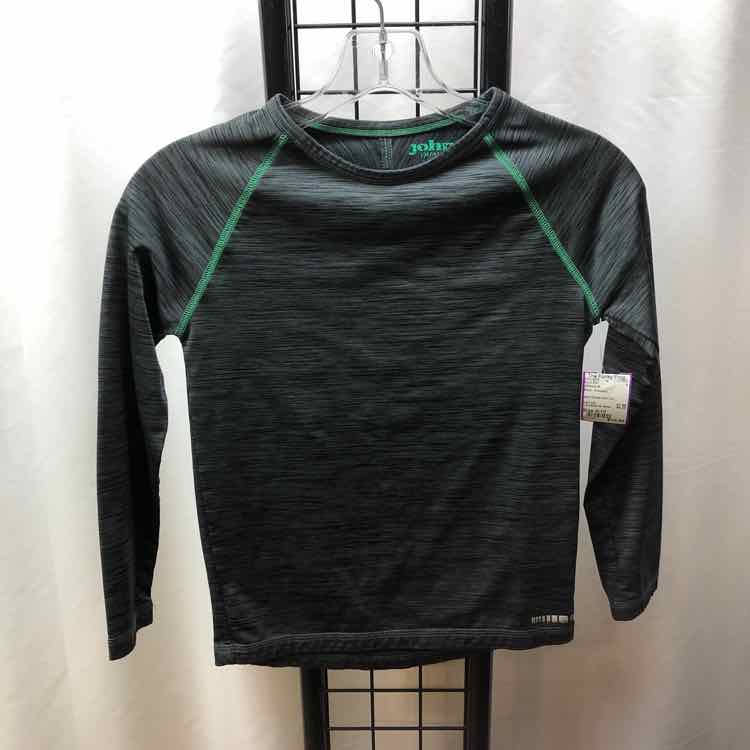 Johnnie B Black Streaked Child Size 9/10 Boy's Shirt