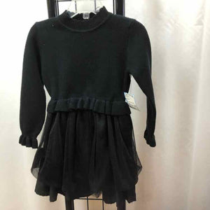 Black Solid Child Size 3 Girl's Dress