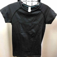 Ivivva Black Solid Child Size 12 Girl's Shirt