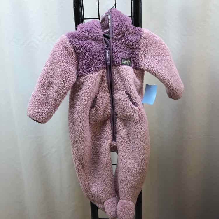 Eddie Bauer Purple Solid Child Size 3-6 Months Girl's Outerwear