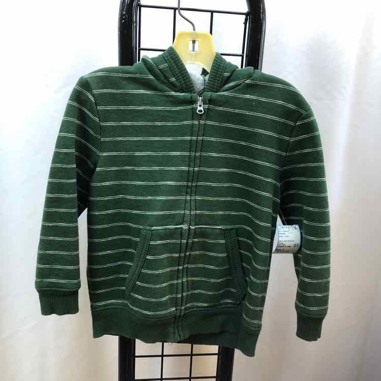 Cherokee Green Stripe Child Size 4 Boy's Sweatshirt