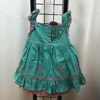 Matilda Jane Teal Embroidered Child Size 2 Girl's Dress
