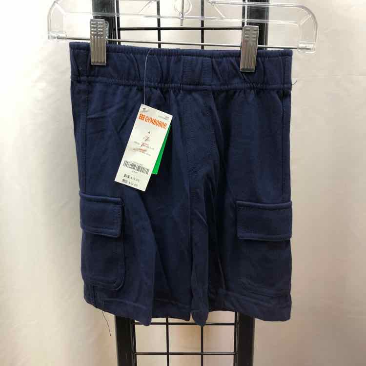 Gymboree Navy Solid Child Size 4 Boy's Shorts