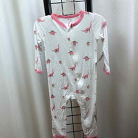 Kyte White Dinosaurs Child Size 18-24 m Girl's Outfit
