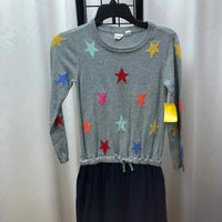 Gap Gray Stars Child Size 6/7 Girl's Dress