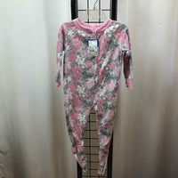 Mon Petit Gray Floral Child Size 18 m Girl's Pajamas