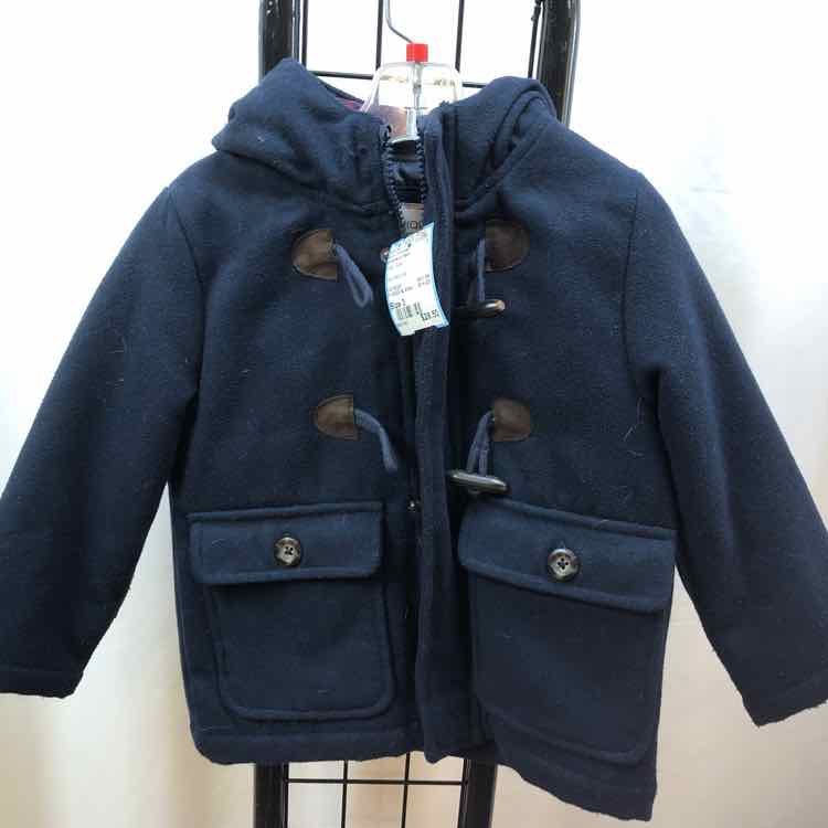 Children's Place Navy Solid Child Size 3 Boy's Outerwear