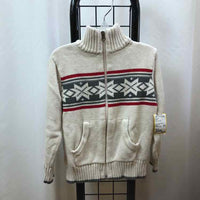 Old Navy Cream Patterned Child Size 5 Boy's Sweater
