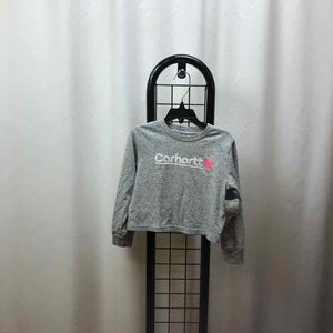 Carhartt Gray Logo Child Size 5 Girl's Shirt