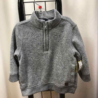 Janie and Jack Gray Solid Child Size 12-18 m Boy's Sweatshirt