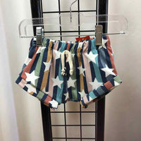 The Teacam Collection Multi-Color Stars Child Size 4 Girl's Shorts