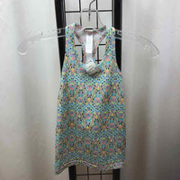 Ivivva Baby Blue Patterned Child Size 6 Girl's Shirt
