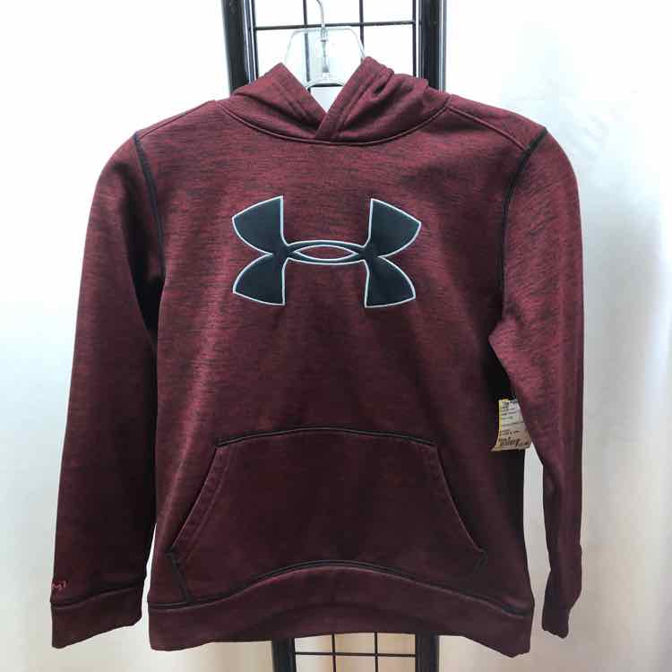 Under Armour Red Logo Child Size 8 Boy's Sweatshirt