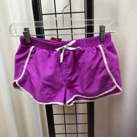Gerry Purple Solid Child Size 10/12 Girl's Shorts