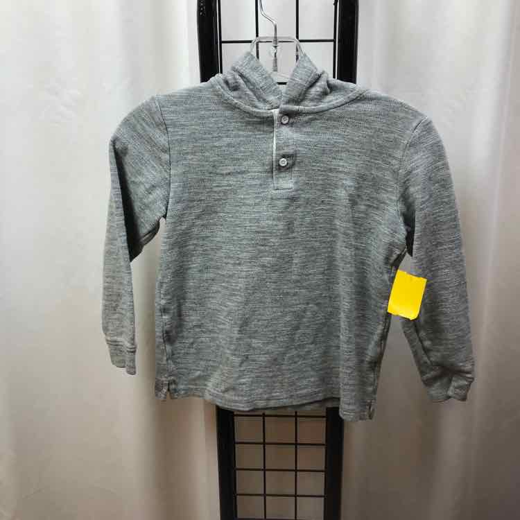 Janie and Jack Gray Streaked Child Size 7 Boy's Shirt