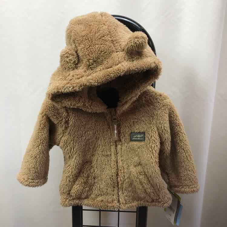 Eddie Bauer Brown Solid Child Size 6-9 m Boy's Sweatshirt