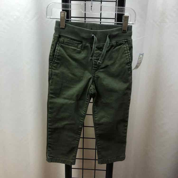 Gap Green Solid Child Size 2 Boy's Pants