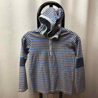 Tea Blue Stripe Child Size 10 Boy's Shirt