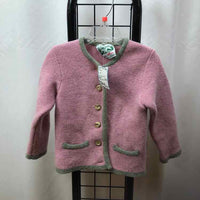Pink Solid Child Size 3 Girl's Sweater
