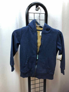 Carter's Navy Solid Child Size 7 Boy's Sweatshirt