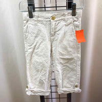 Janie and Jack White Solid Child Size 3 Boy's Pants