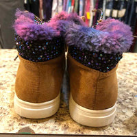Steve Madden Brown Solid Child Size 10 Girl's Shoes
