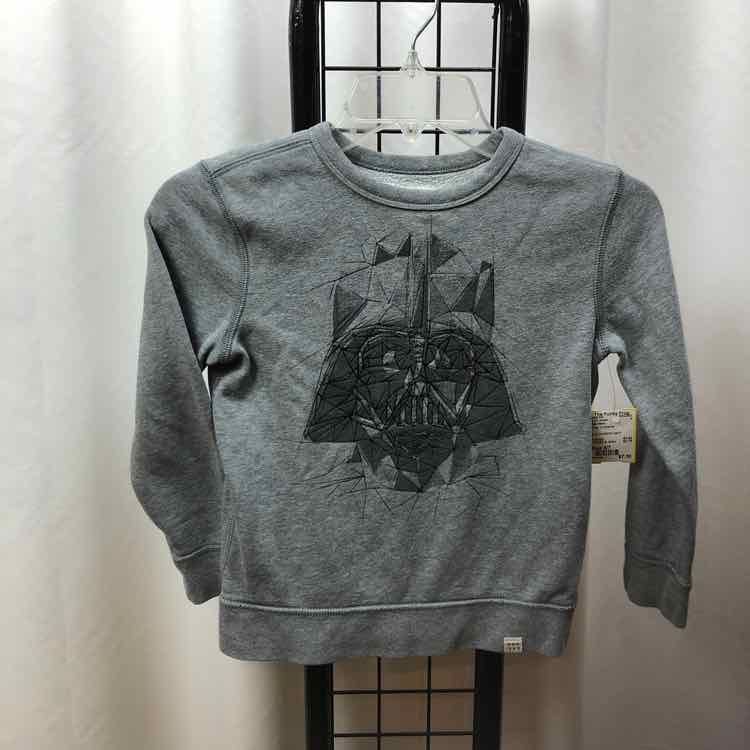 Star Wars Gray Character Child Size 6/7 Boy's Sweatshirt
