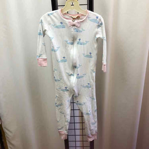 Beaufort Bonnet Co. White Patterned Child Size 4 Girl's Pajamas