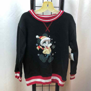 Disney Black Christmas Child Size 5/6 Girl's Sweatshirt