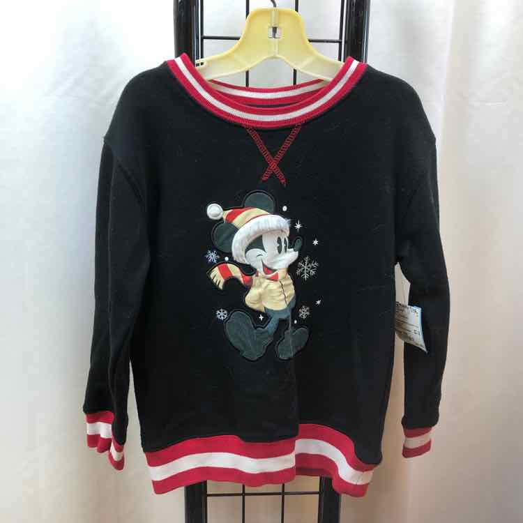 Disney Black Christmas Child Size 5/6 Girl's Sweatshirt