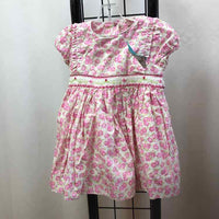 jillian's closet Pink Floral Child Size 6 m Girl's Dress