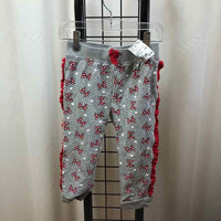 Disney Gray Patterned Child Size 4 Girl's Sweatpants