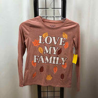 Children's Place Red Graphic Child Size 7/8 Girl's Shirt
