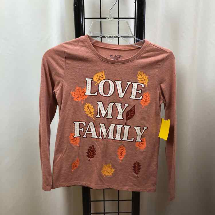 Children's Place Red Graphic Child Size 7/8 Girl's Shirt