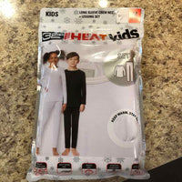 32 Degree White Solid Child Size 8/10 Girl's Pajamas