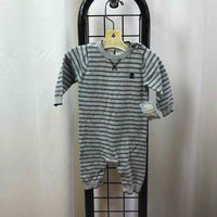 Amy Coe Gray Stripe Child Size 3 m Boy's Outfit