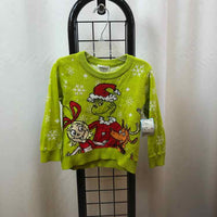 jumping beans Green Christmas Child Size 3 Girl's Sweater