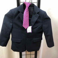 Joey Couture Navy Solid Child Size 2 Boy's Suit