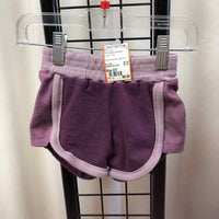 The Teacam Collection Purple Solid Child Size 2/3 Girl's Shorts