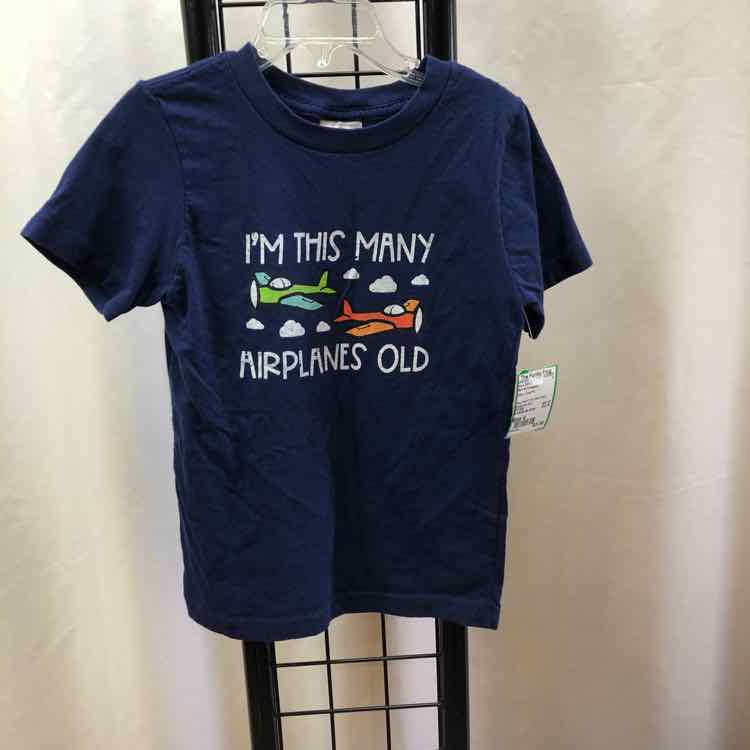Port & Company Navy Graphic Child Size 4 Boy's Shirt