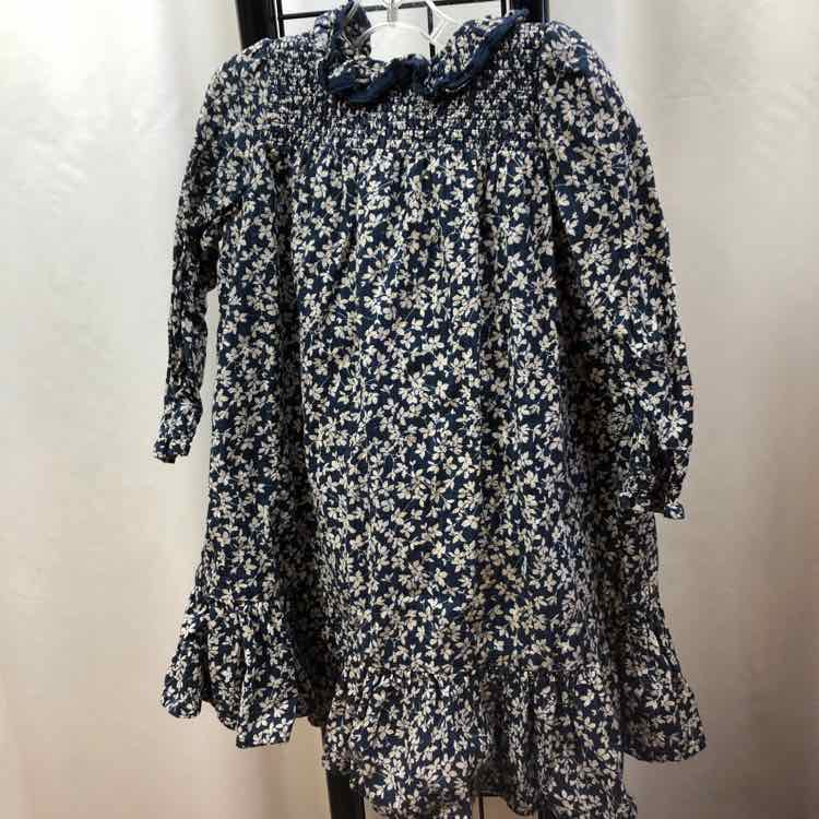 Ralph Lauren Navy Floral Child Size 24 m Girl's Dress