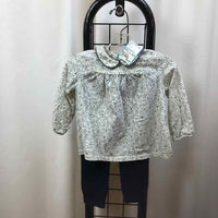 Cyrus White Floral Child Size 18 m Girl's Outfit