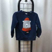 Carter's Navy Patch Child Size 3 Boy's Sweatshirt