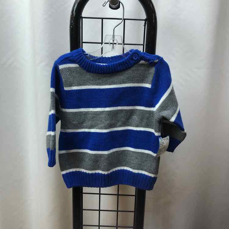 Children's Place Blue Stripe Child Size 6 Boy's Sweater