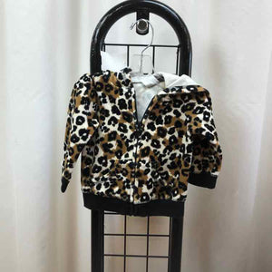 Koala Baby Brown Animal Print Child Size 6 m Girl's Sweatshirt