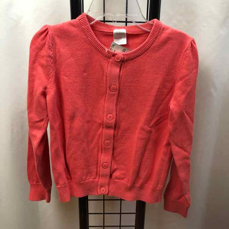 Hanna Andersson Pink Solid Child Size 10 Girl's Sweater