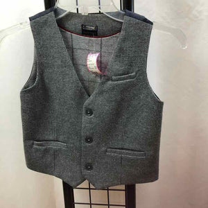 Mayoral Gray Patterned Child Size 6 Boy's Vest